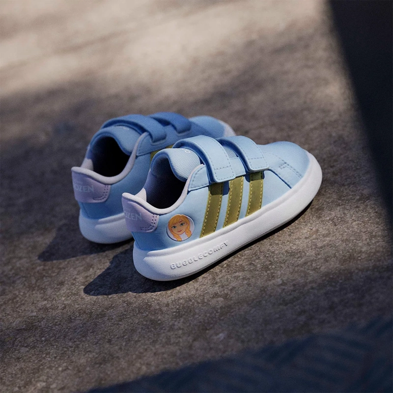 ZAPATILLAS NIÑO ADIDAS CASUALES AZUL GRAND COURT ANNA I - 12