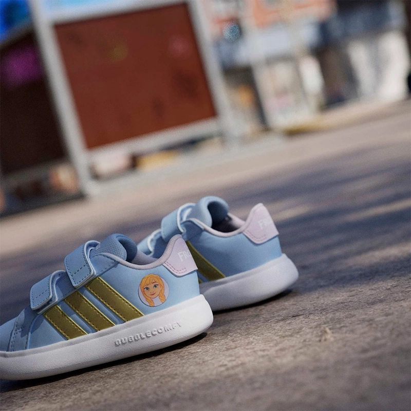 ZAPATILLAS NIÑO ADIDAS CASUALES AZUL GRAND COURT ANNA I - 13