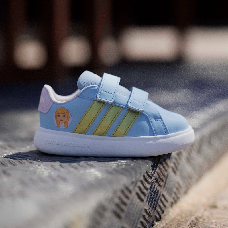 ZAPATILLAS NIÑO ADIDAS CASUALES AZUL GRAND COURT ANNA I - 10