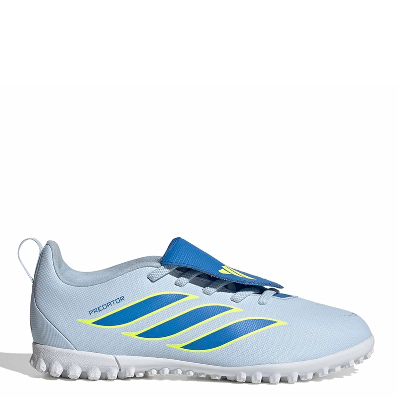 ZAPATILLAS NIÑO ADIDAS FÚTBOL CELESTE PREDATOR CLUB FT EL TF J - 1