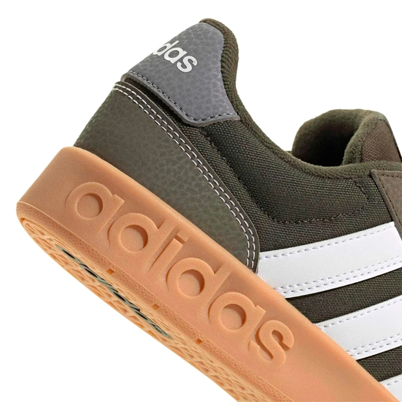 ZAPATILLAS NIÑO ADIDAS CASUALES OLIVA BREAKBASE J - 9