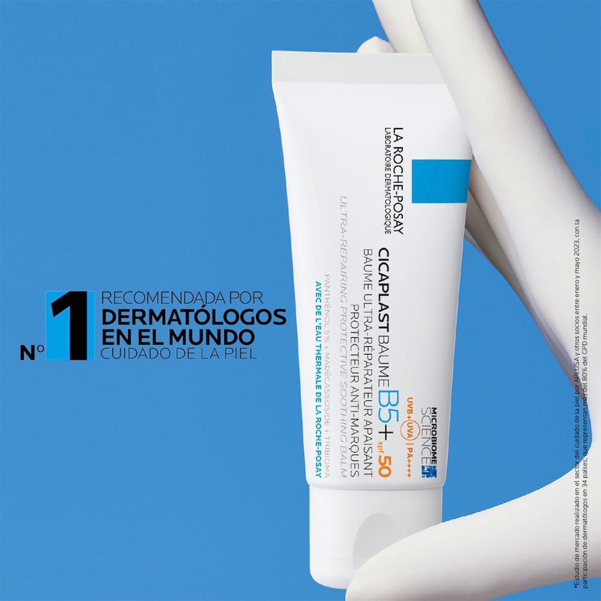 BÁLSAMO MULTI REPARADOR LA ROCHE POSAY CICAPLAST BAUME B5+ FPS 50 40ML - 4