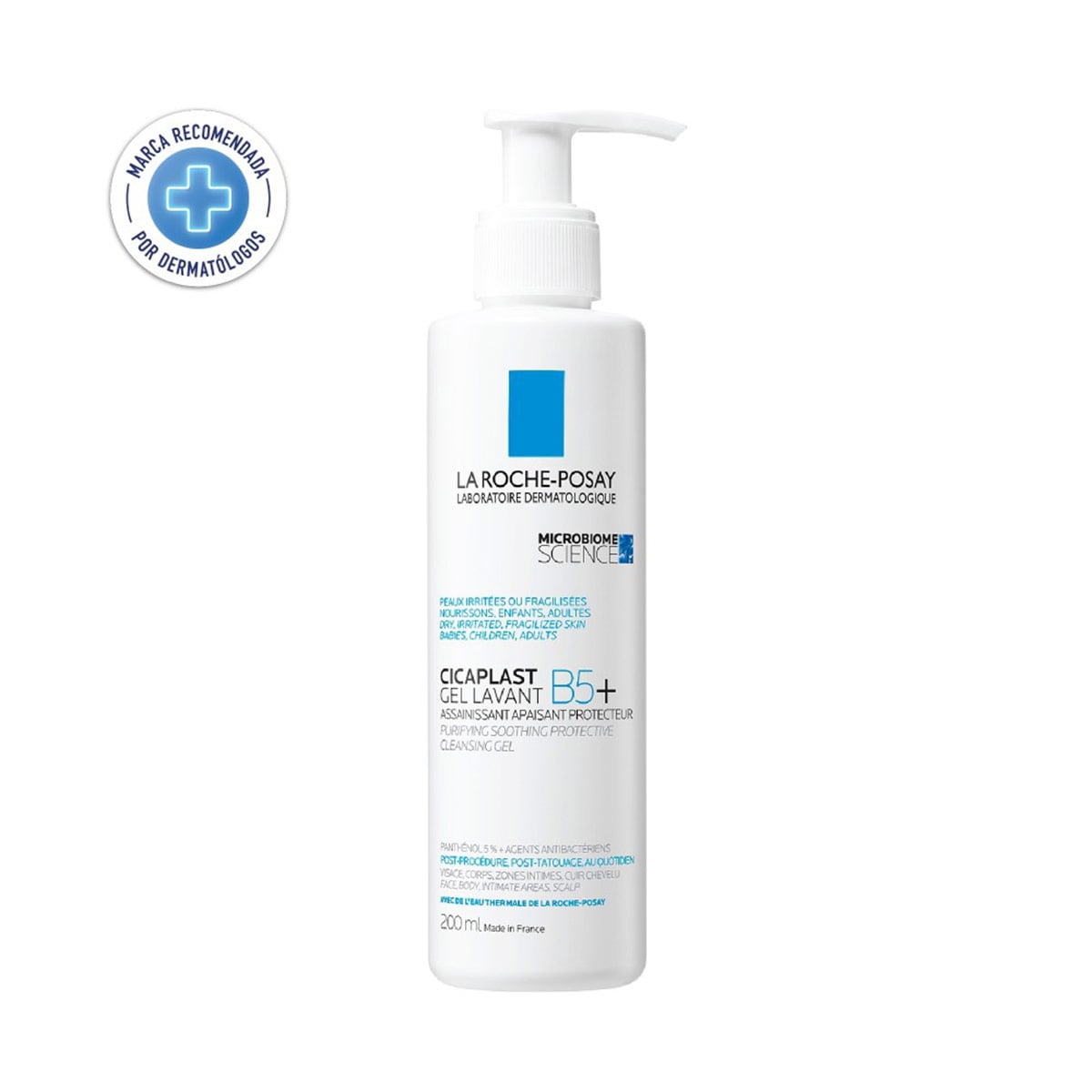 CICAPLAST LAVANT B5+ GEL LIMPIADOR 200ML LA ROCHE POSAY - 1