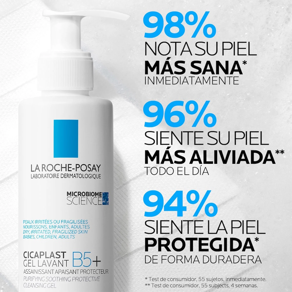 CICAPLAST LAVANT B5+ GEL LIMPIADOR 200ML LA ROCHE POSAY - 3