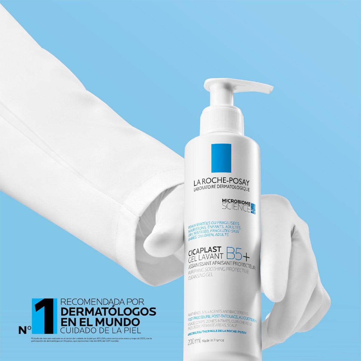 CICAPLAST LAVANT B5+ GEL LIMPIADOR 200ML LA ROCHE POSAY - 4