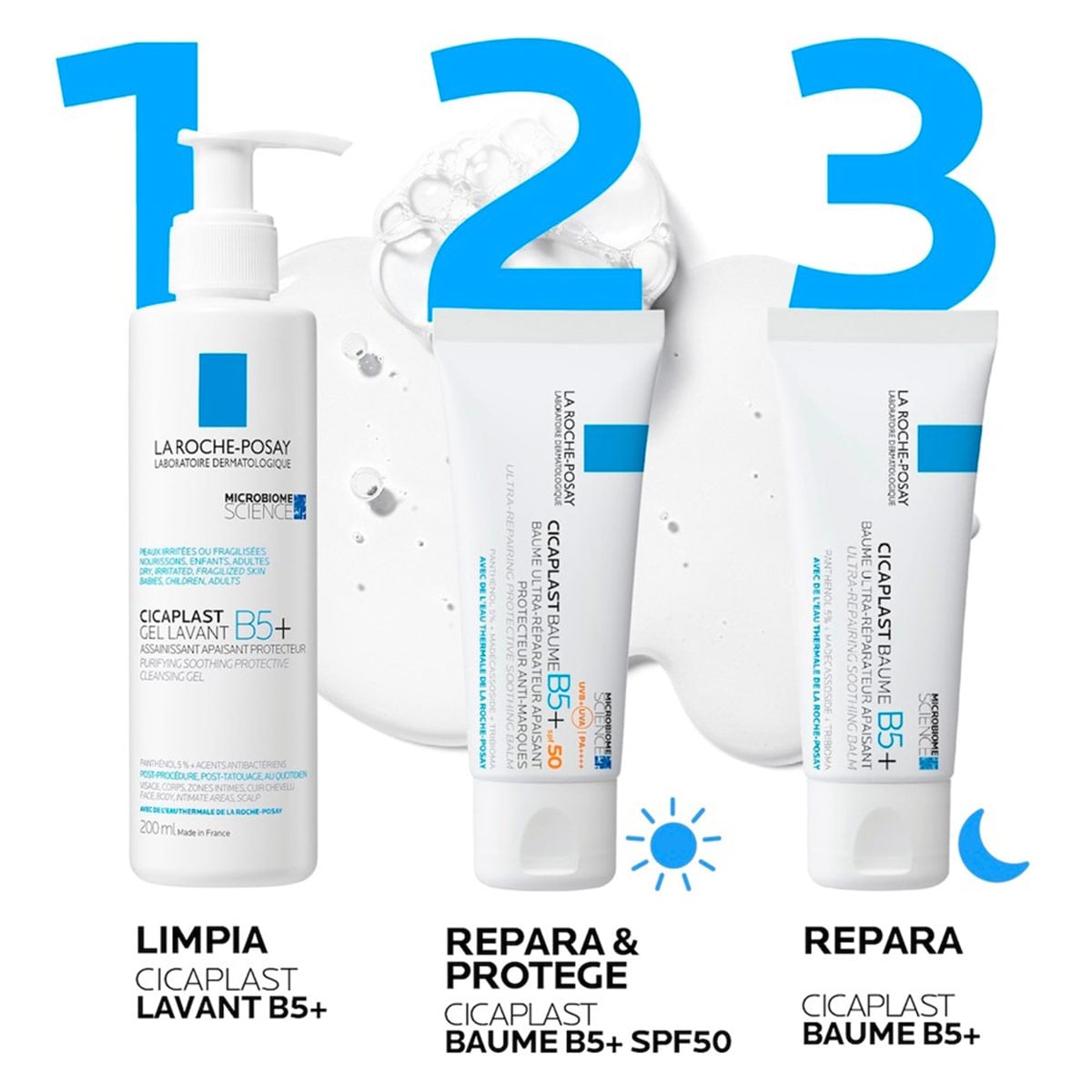 CICAPLAST LAVANT B5+ GEL LIMPIADOR 200ML LA ROCHE POSAY - 5
