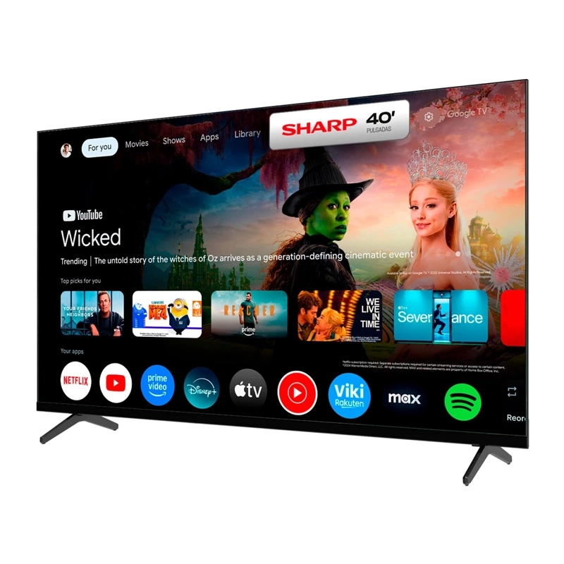 SMART TV SHARP LED FULL HD 40” 2T-C40HF2265L - 4