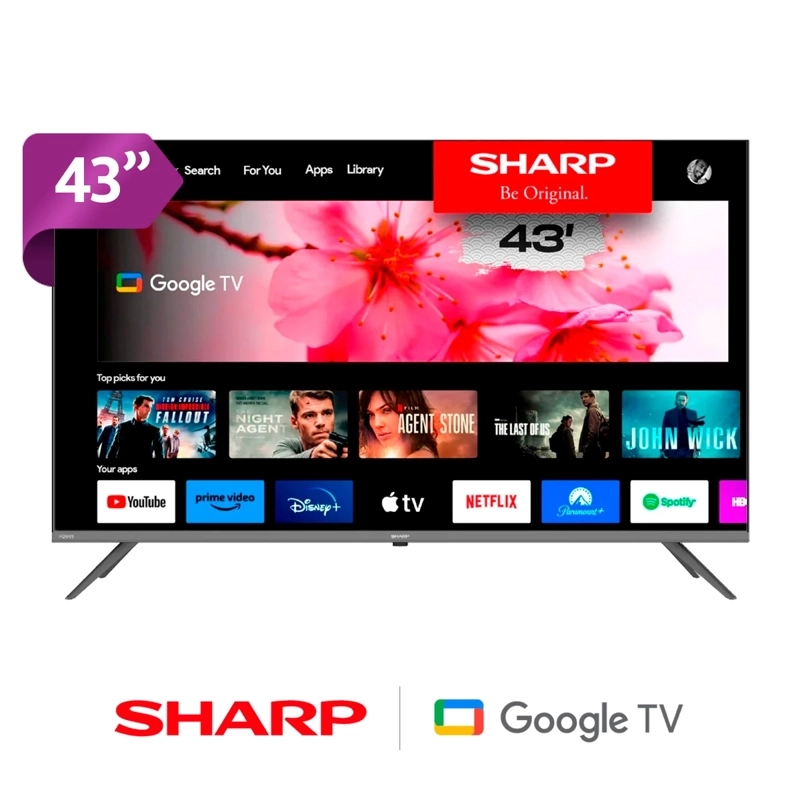 SMART TV SHARP LED FULL HD 43” 2T-C43GF2060L