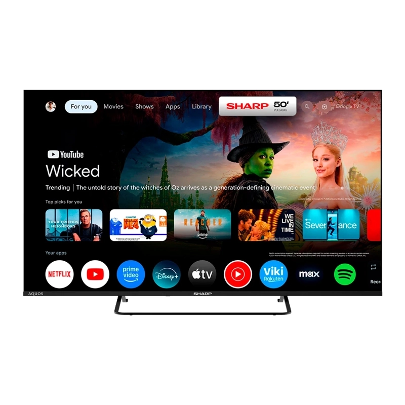 SMART TV SHARP LED 4K UHD 50” 4T-C50HM6160L - 2