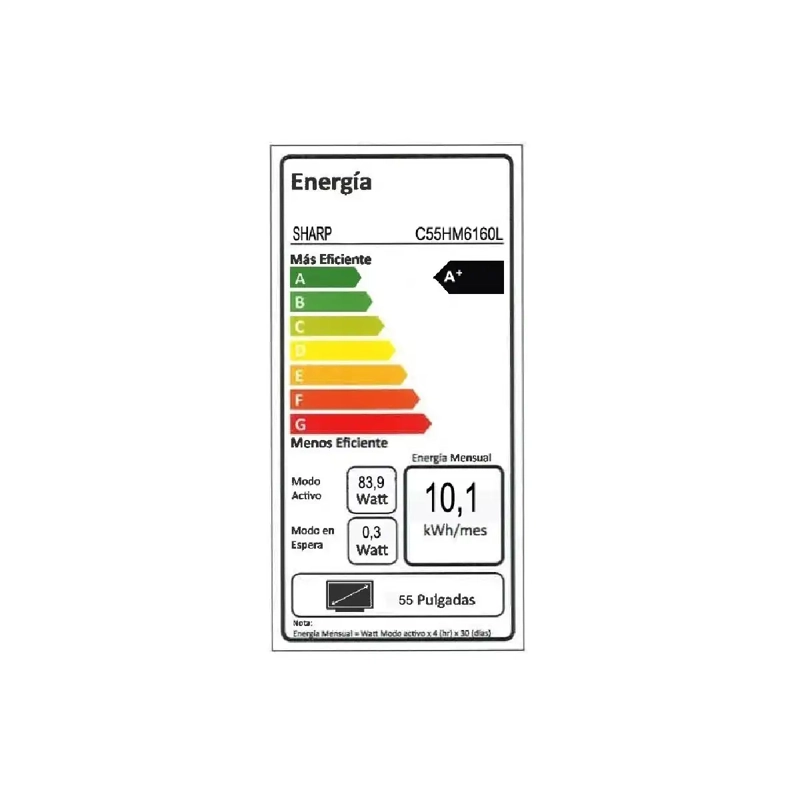 SMART TV SHARP LED 4K UHD 55” 4T-C55HM6160L - 11