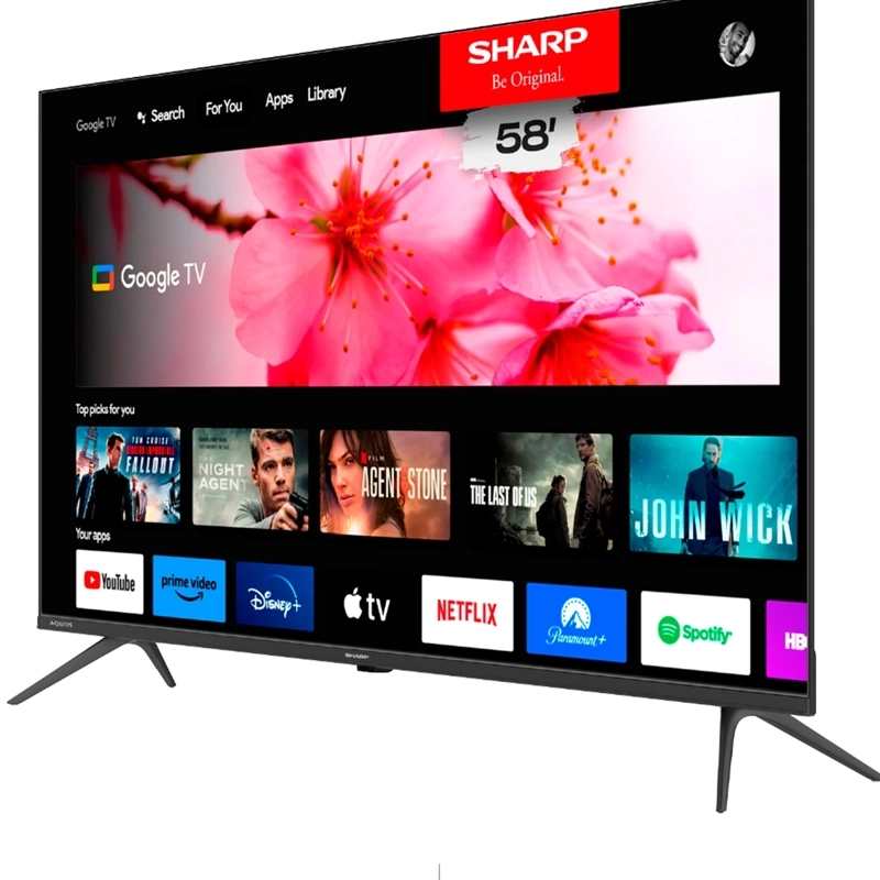 SMART TV SHARP LED 4K UHD 58” 4T-C58GL4060L - 4
