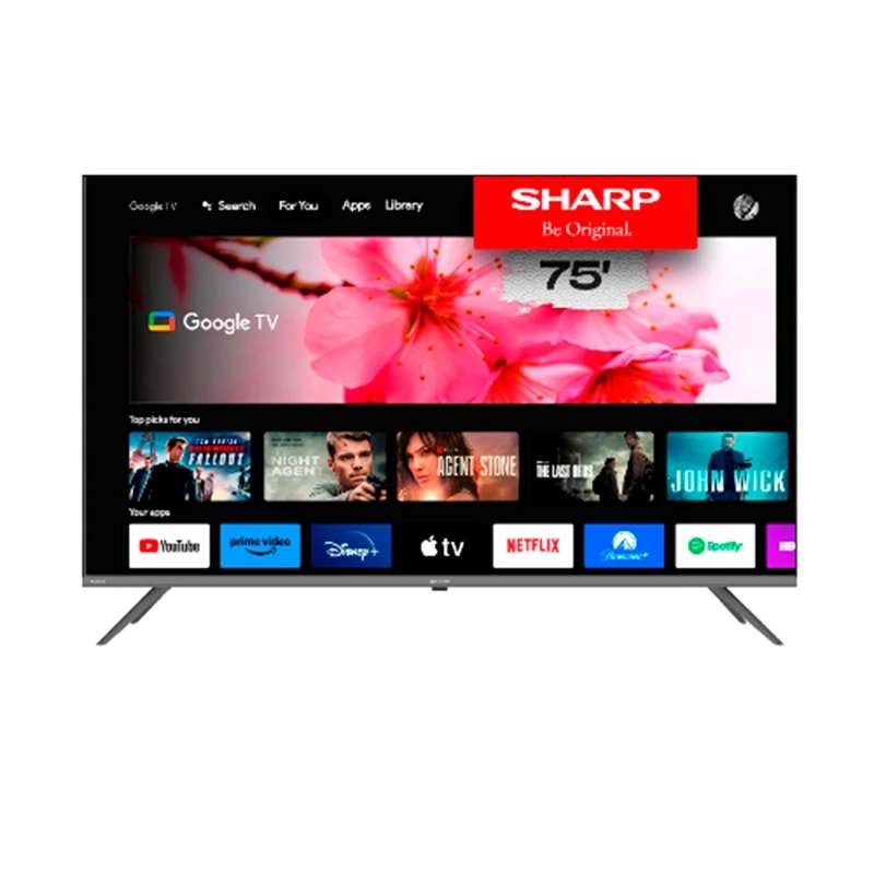 SMART TV SHARP LED 4K UHD 75” 4T-C75GL4060L - 2