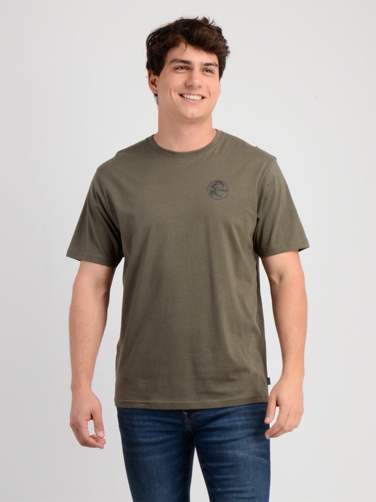 POLERA HOMBRE O'NEILL ALGODÓN MANGA CORTA - 1