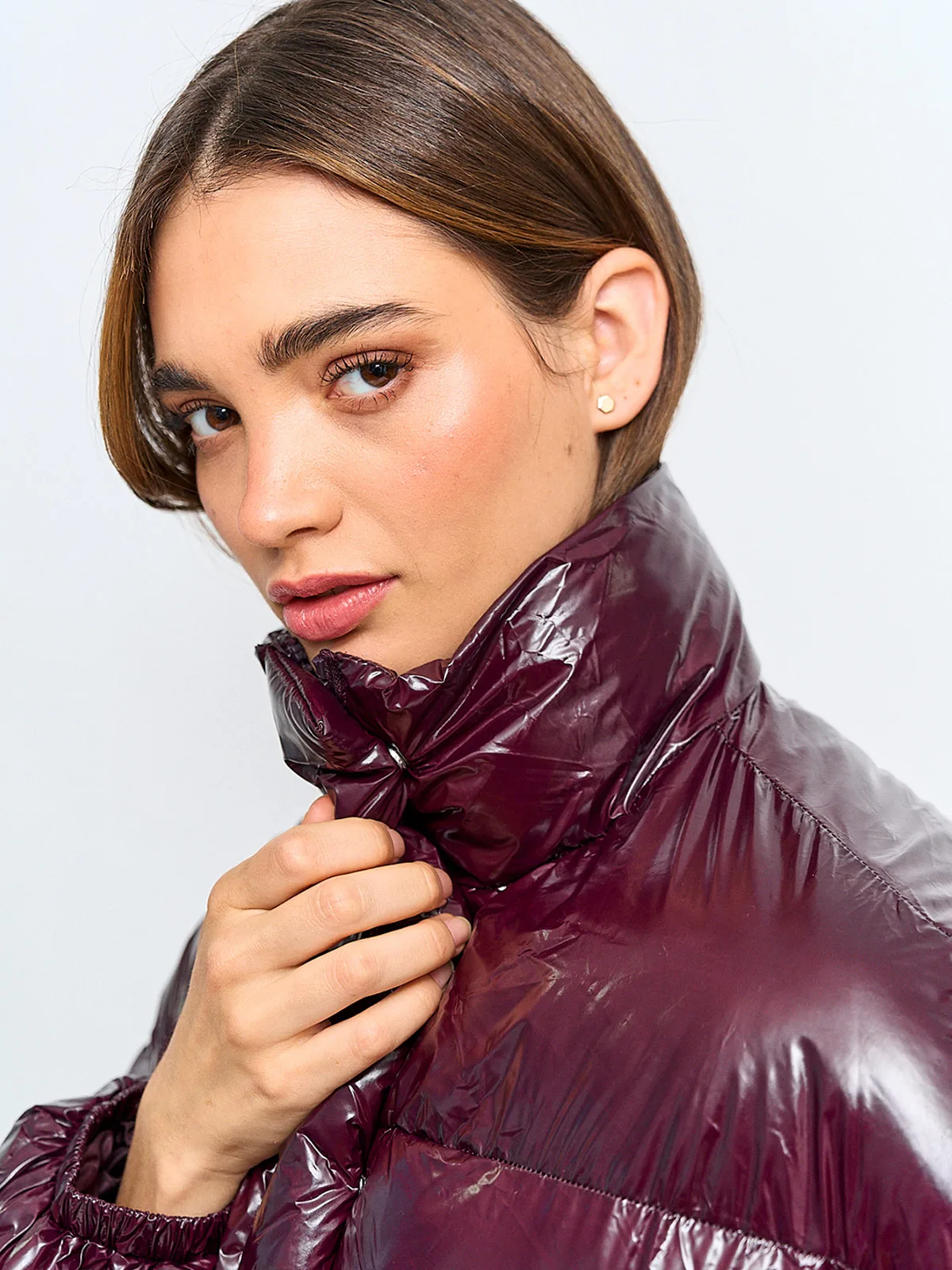 PARKA MUJER INDEX CORTA BRILLANTE - 3