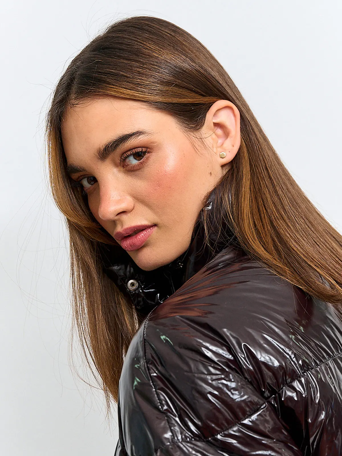 PARKA MUJER INDEX CORTA BRILLANTE - 3