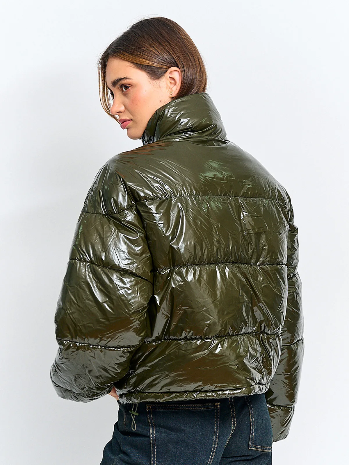 PARKA MUJER INDEX CORTA BRILLANTE - 2