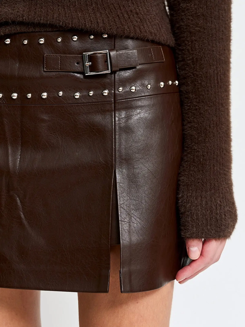 FALDA SHORT MUJER INDEX EFECTO PIEL - 4