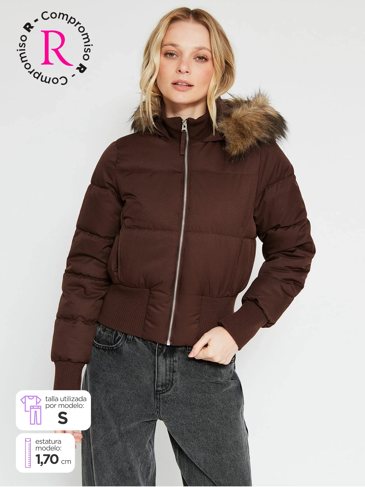 PARKA MUJER INDEX CORTA PELOS - 1