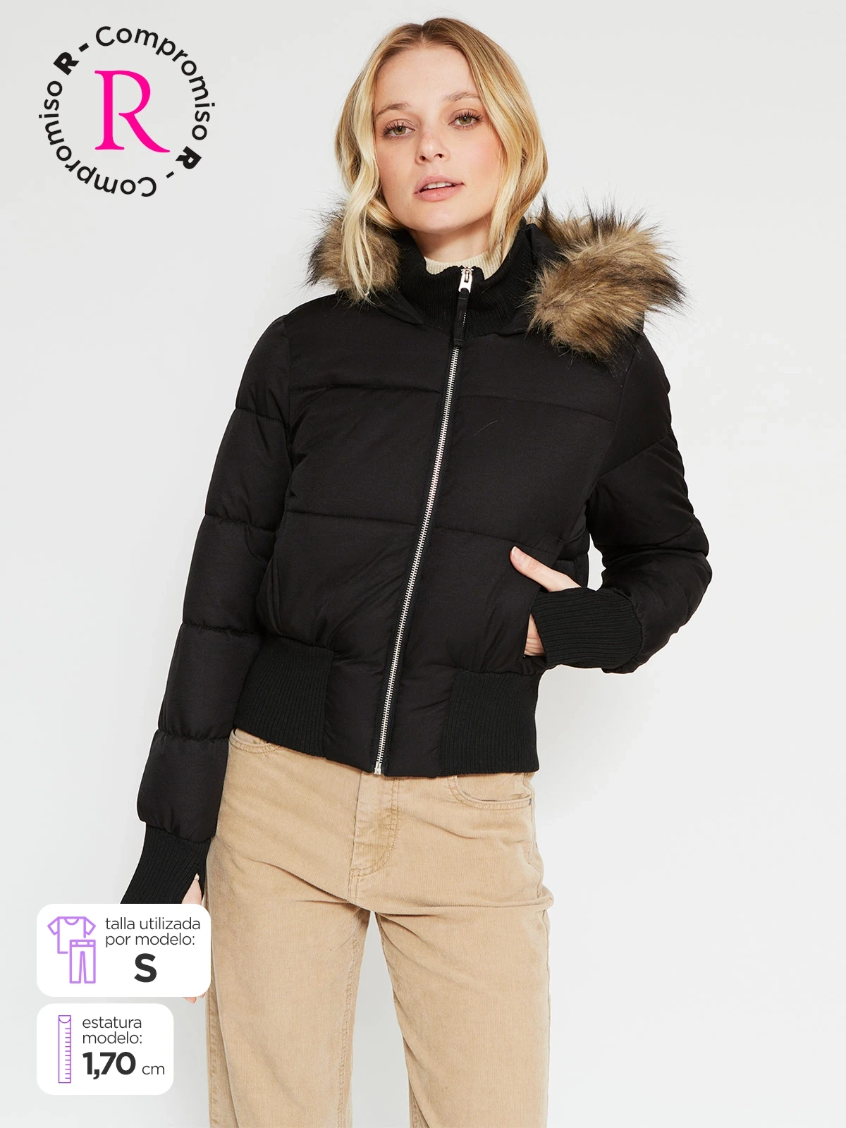 PARKA MUJER INDEX CORTA PELOS - 1