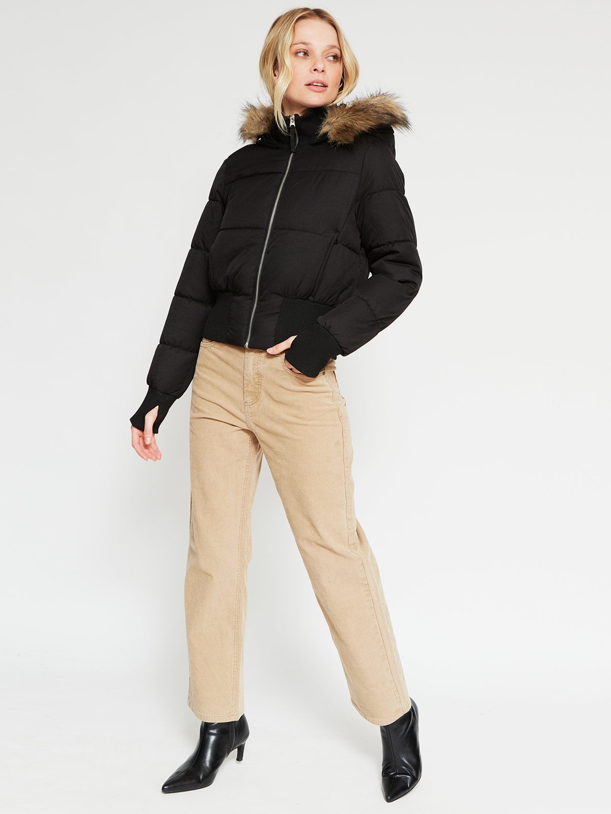 PARKA MUJER INDEX CORTA PELOS - 4