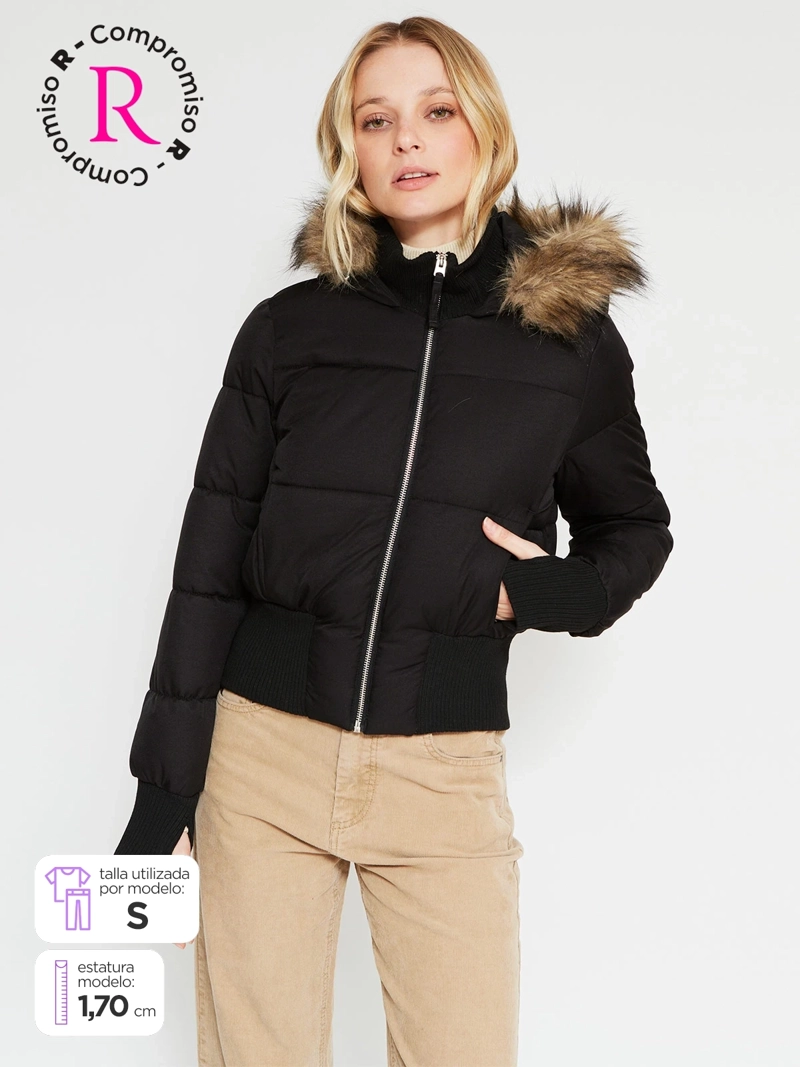 PARKA MUJER INDEX CORTA PELOS - 1