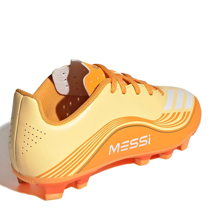 ZAPATILLAS NIÑO ADIDAS FÚTBOL NARANJO F50 MESSI CLUB FG/MG J - 4