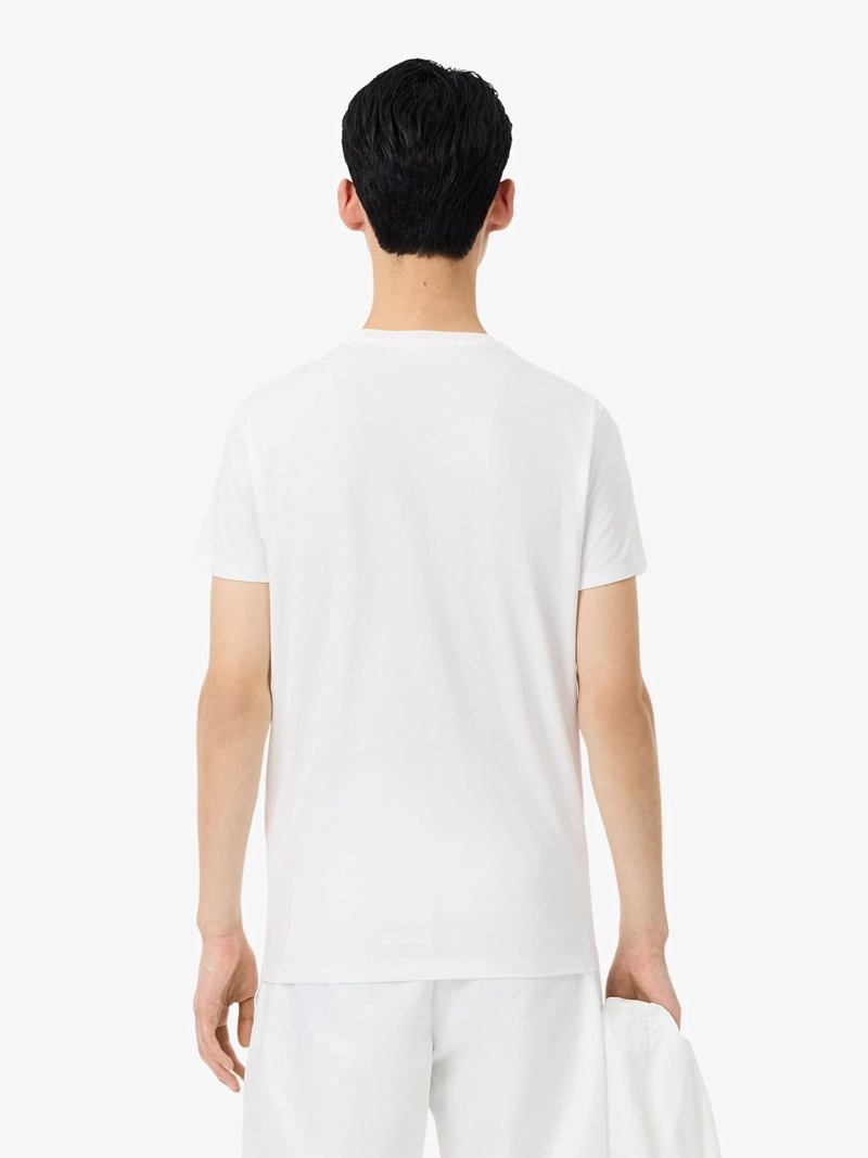 POLERA HOMBRE LACOSTE ALGODÓN MANGA CORTA - 2