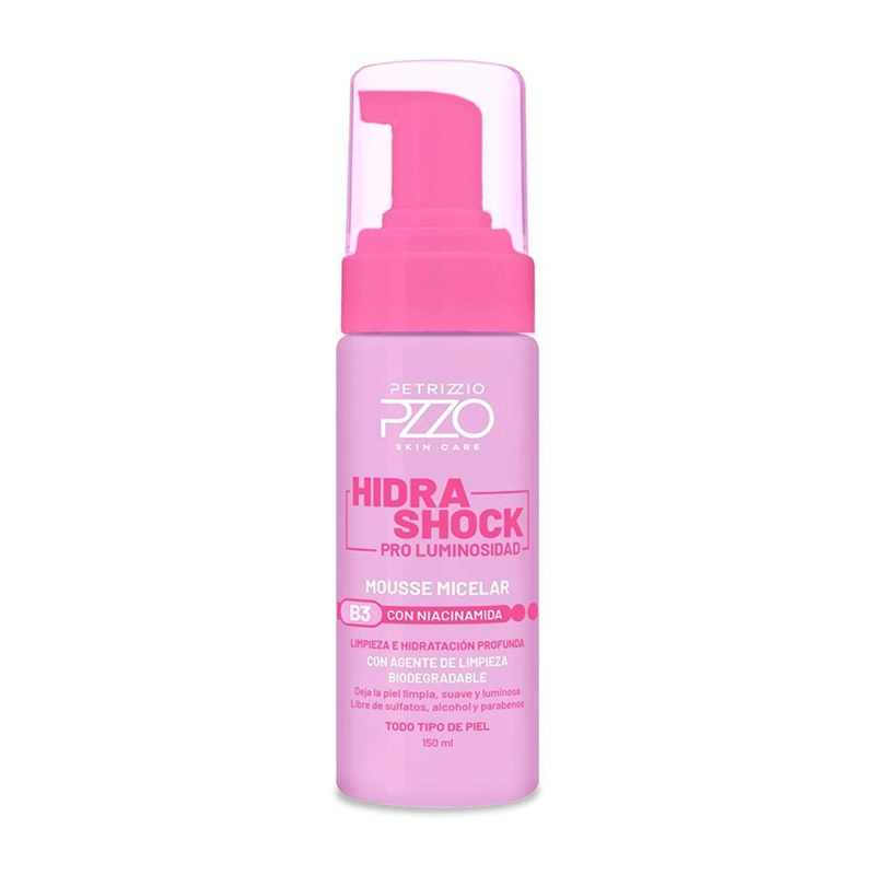 MOUSSE MICELAR PETRIZZIO HIDRASHOCK PRO LUMINOSIDAD 150ML - 1
