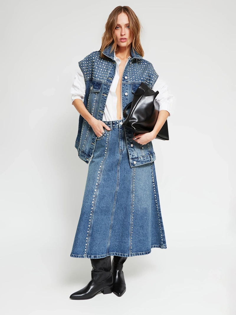 CHAQUETA MUJER MARIA CHER X MARQUIS ALGODÓN BORDADA - 5