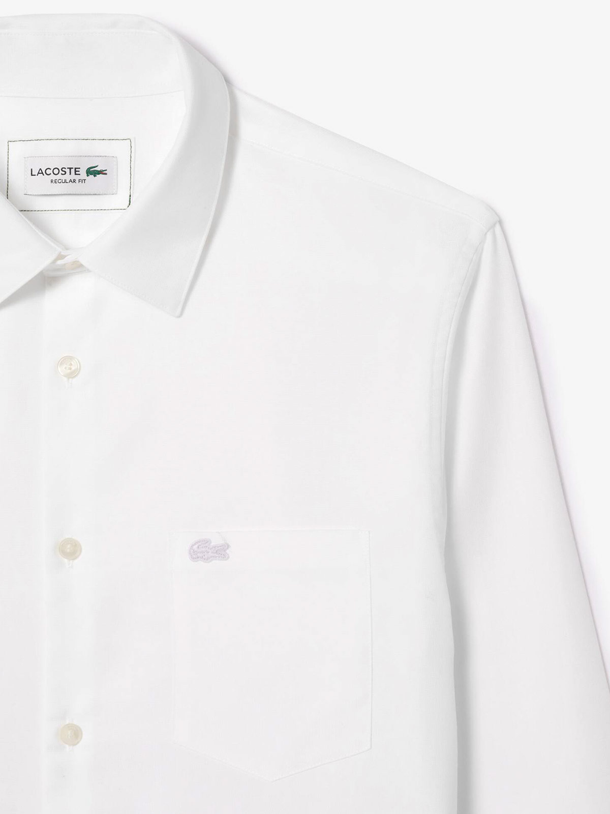 CAMISA HOMBRE LACOSTE ALGODÓN MANGA LARGA - 4