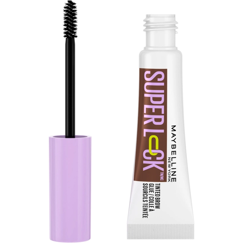 GEL CEJAS MAYBELLINE NEW YORK SUPER LOCK BROW GEL DEEP BROWN 10 ML - 1