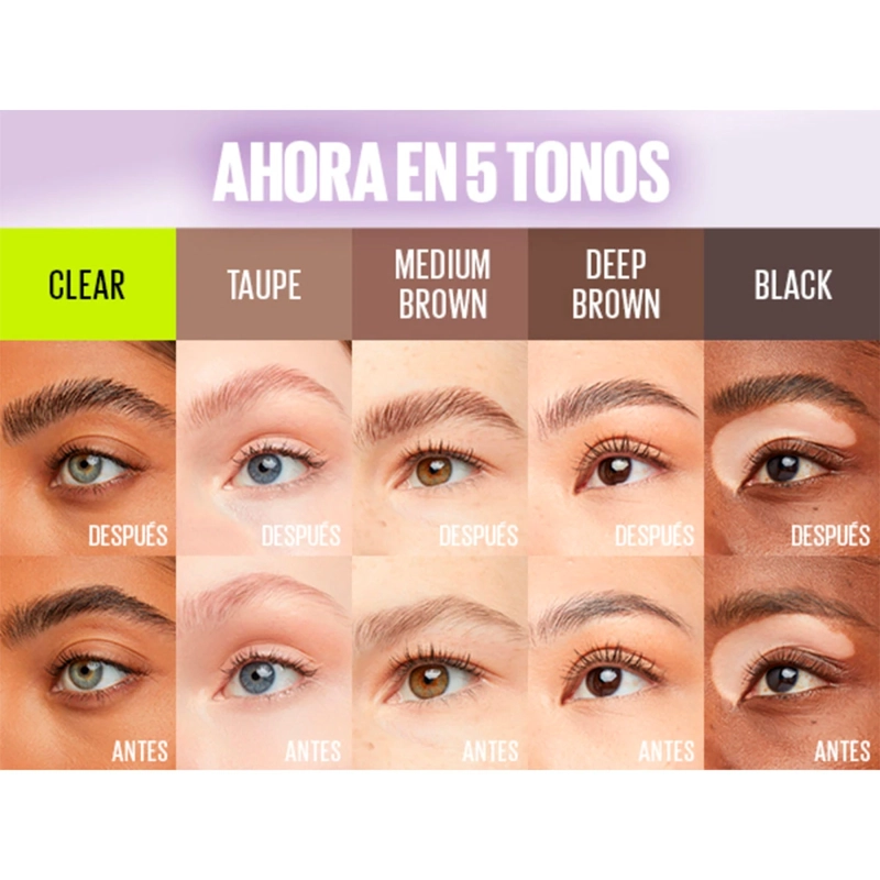 GEL CEJAS MAYBELLINE NEW YORK SUPER LOCK BROW GEL DEEP BROWN 10 ML - 8