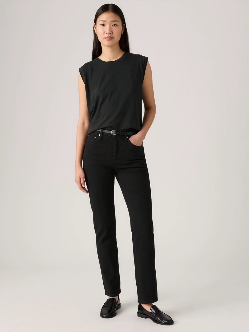 JEANS MUJER LEVI'S ALGODÓN 501 ORIGINAL FIT - 1