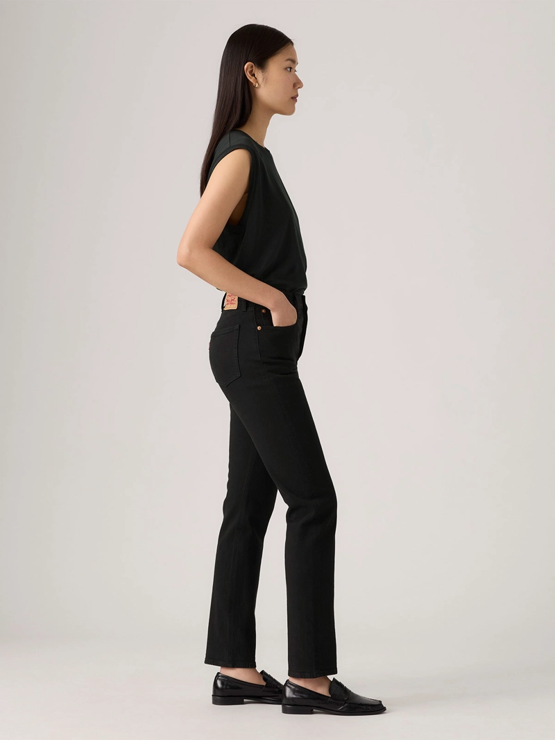 JEANS MUJER LEVI'S ALGODÓN 501 ORIGINAL FIT - 3