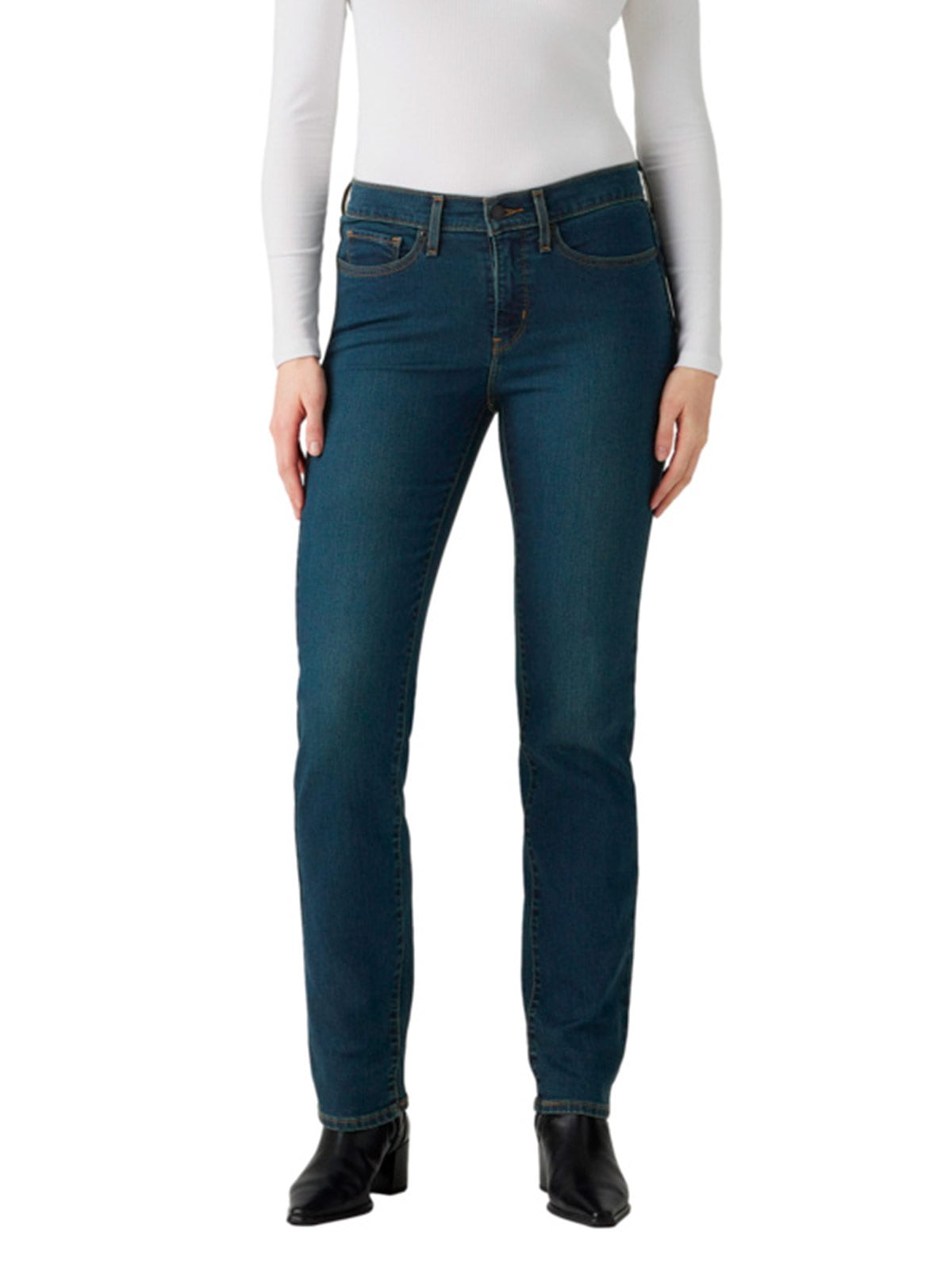 JEANS MUJER LEVI'S ALGODÓN 314 SHAPING STRAIGHT - 2