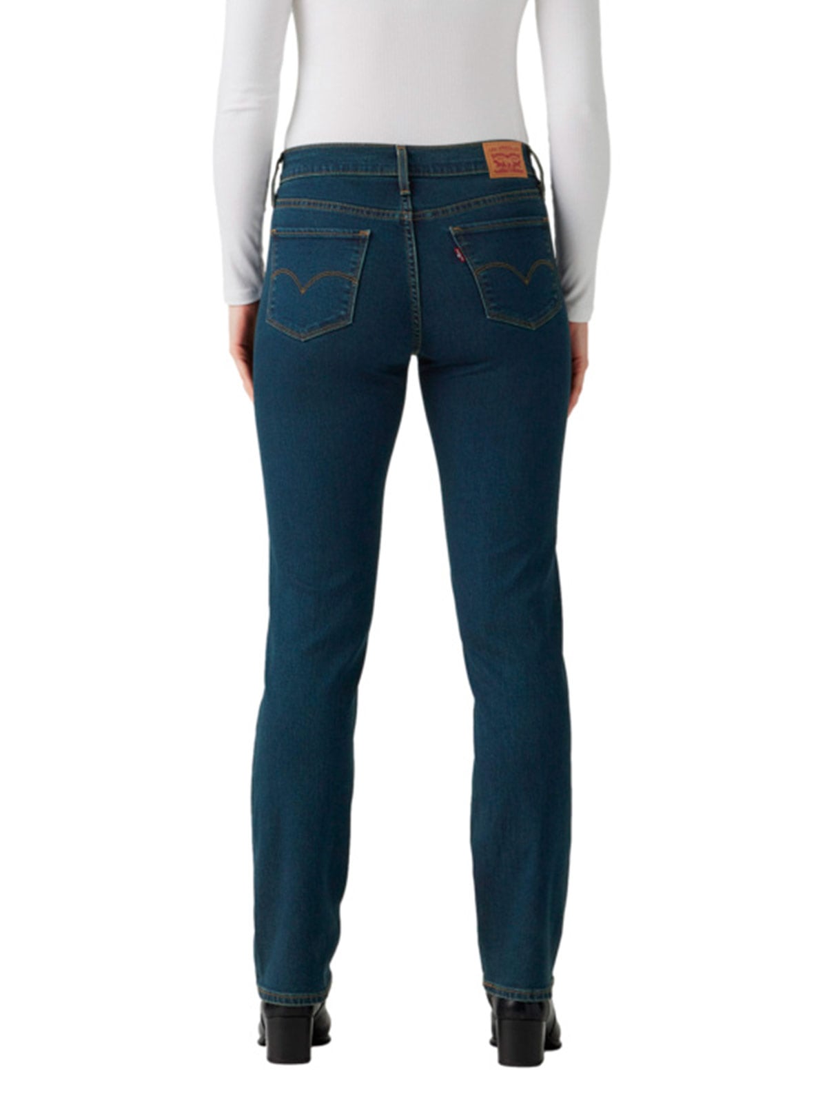 JEANS MUJER LEVI'S ALGODÓN 314 SHAPING STRAIGHT - 4