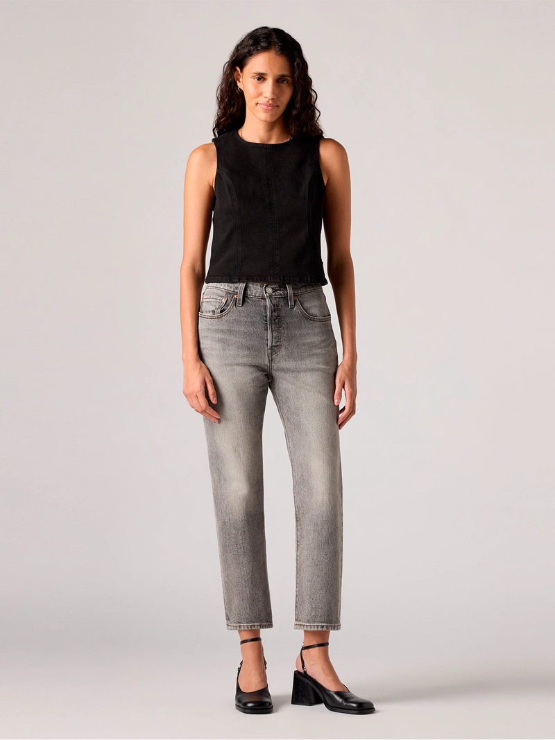 JEANS MUJER LEVI'S ALGODÓN 501 CROP