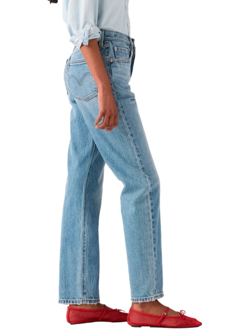 JEANS MUJER LEVI'S ALGODÓN 501 - 3