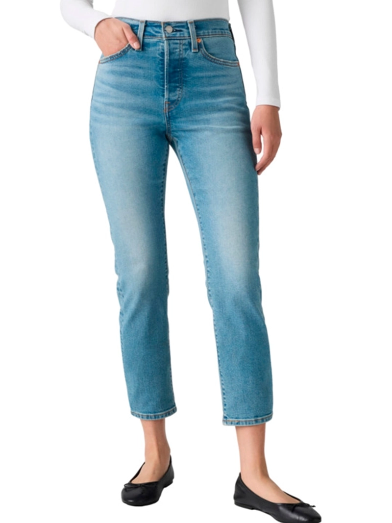 JEANS MUJER LEVI'S ALGODÓN WEDGIE STRAIGHT - 2