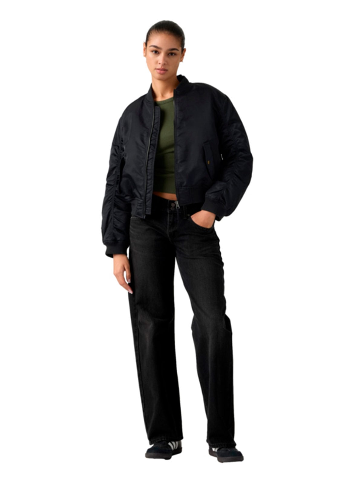 JEANS MUJER LEVI'S ALGODÓN SUPERLOW LOOSE - 1