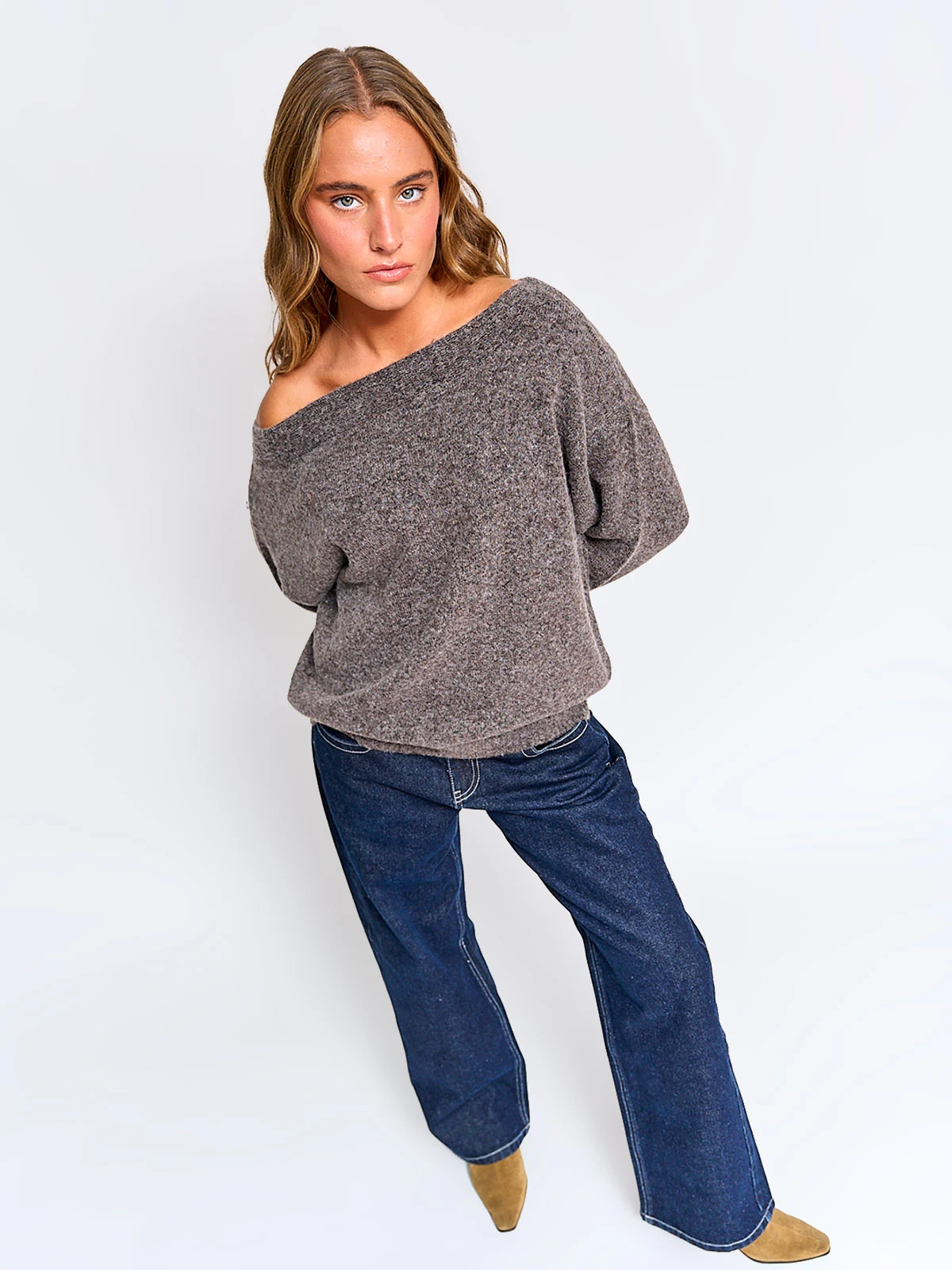 SWEATER MUJER INDEX MANGA LARGA - 4