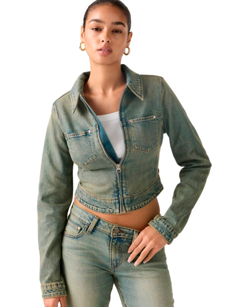 CHAQUETA MUJER LEVI'S ALGODÓN Y2K STRETCH FITTED TRUCKER - 2