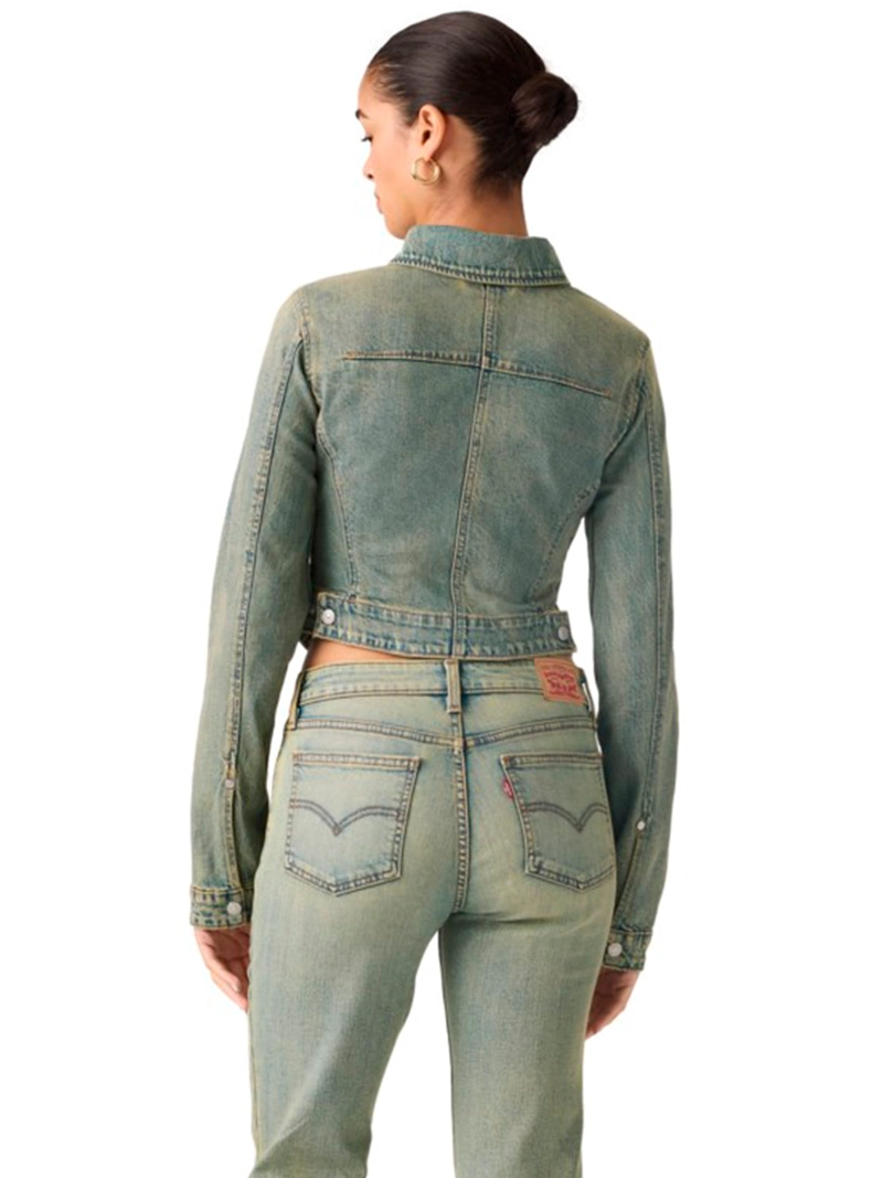 CHAQUETA MUJER LEVI'S ALGODÓN Y2K STRETCH FITTED TRUCKER - 3