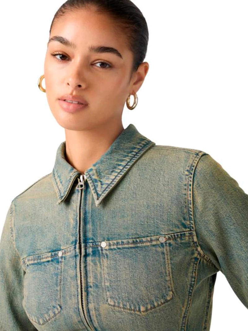 CHAQUETA MUJER LEVI'S ALGODÓN Y2K STRETCH FITTED TRUCKER - 4
