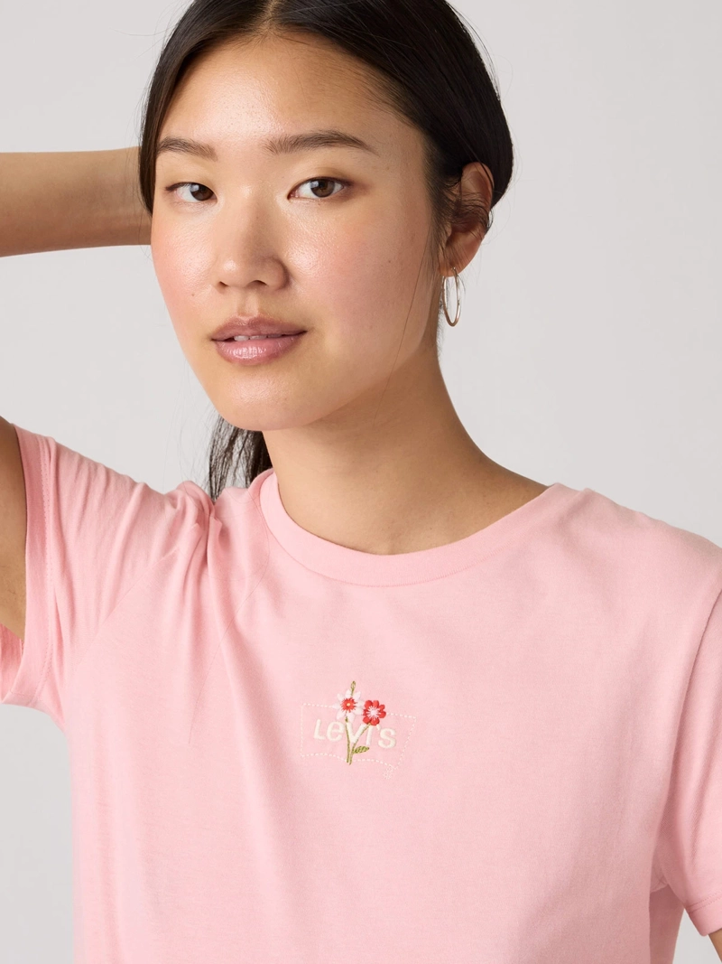 POLERA MUJER LEVI'S ALGODÓN MANGA CORTA - 3