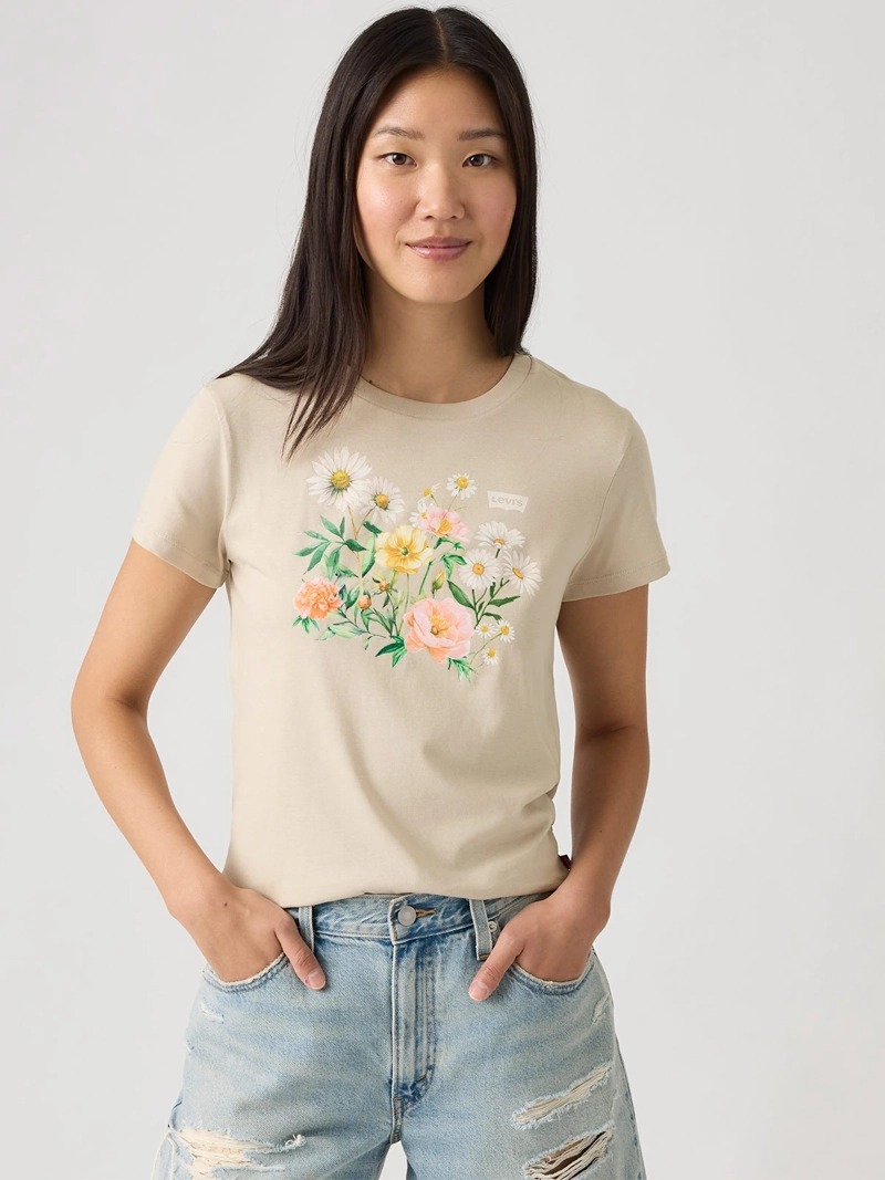 POLERA MUJER LEVI'S ALGODÓN MANGA CORTA - 2