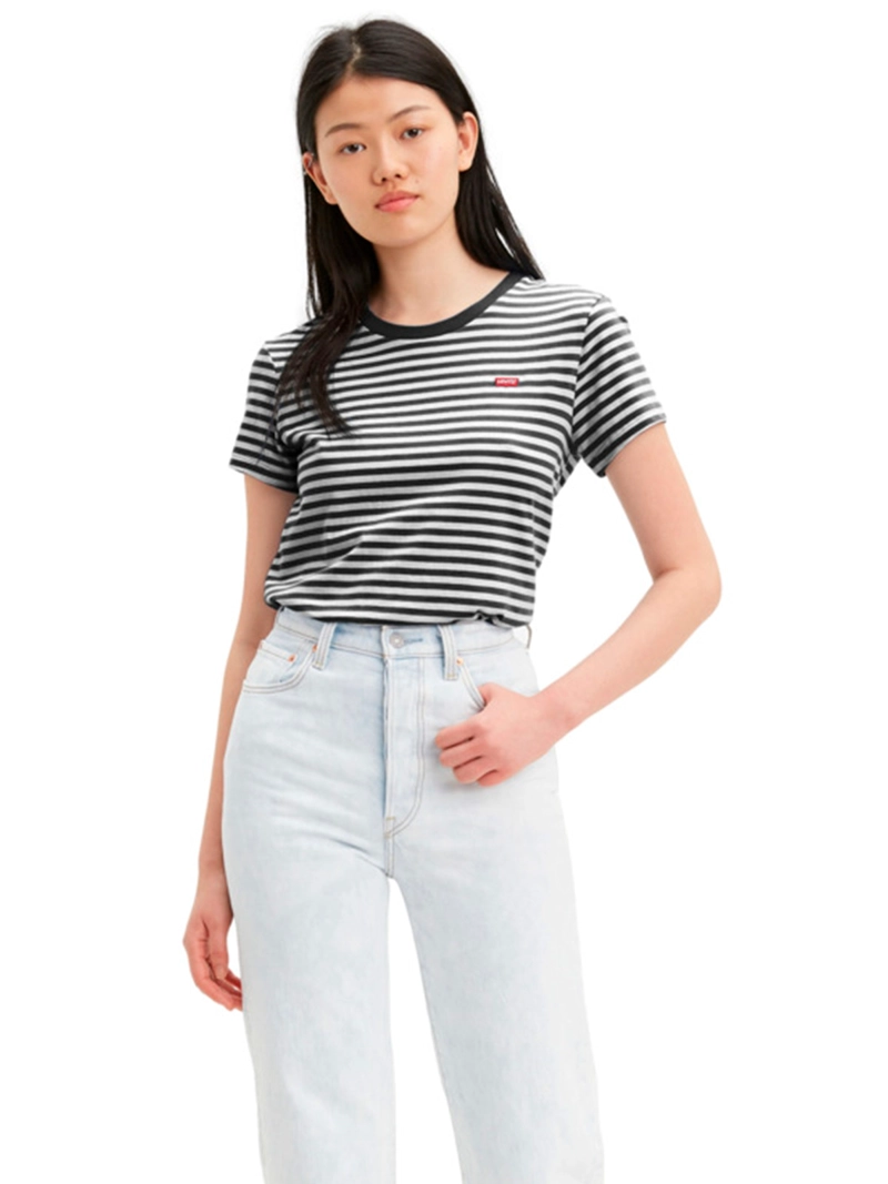 POLERA MUJER LEVI'S ALGODÓN MANGA CORTA - 1