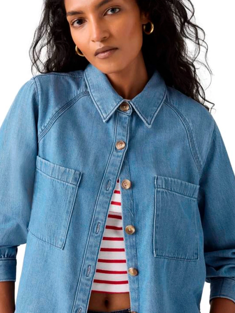 BLUSA MUJER LEVI'S MANGA LARGA - 4