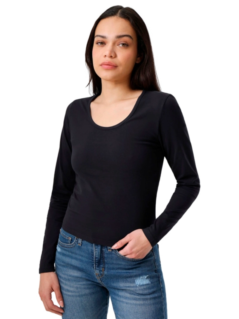 LEVIS POLERA MUJER LEVI'S ALGODÓN MANGA LARGA