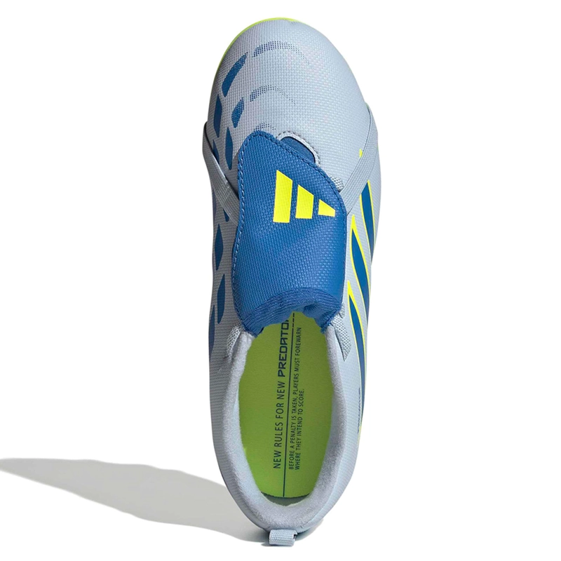 ZAPATILLAS NIÑO ADIDAS FÚTBOL CELESTE PREDATOR CLUB FT  - 5